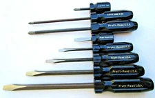 PRATT READ Screwdriver / s, Phillips or Slot,, Various size's  Made in USA, New