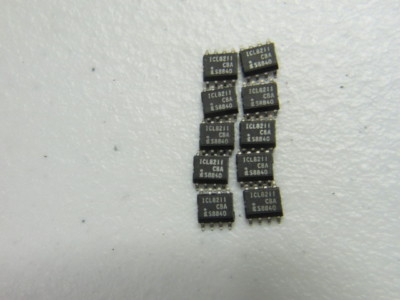 Intersil ICL8211CBA SOIC-8 Voltage Monitor - Lot of 10 Pieces NEW!! USA! 