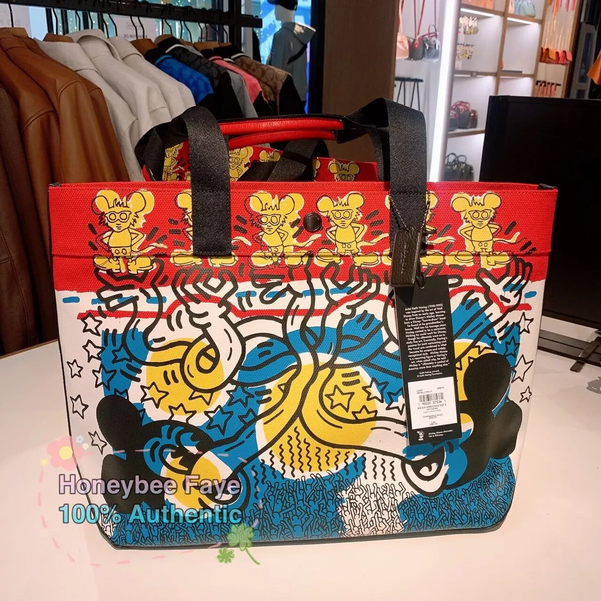 Coach keith haring bag cheap