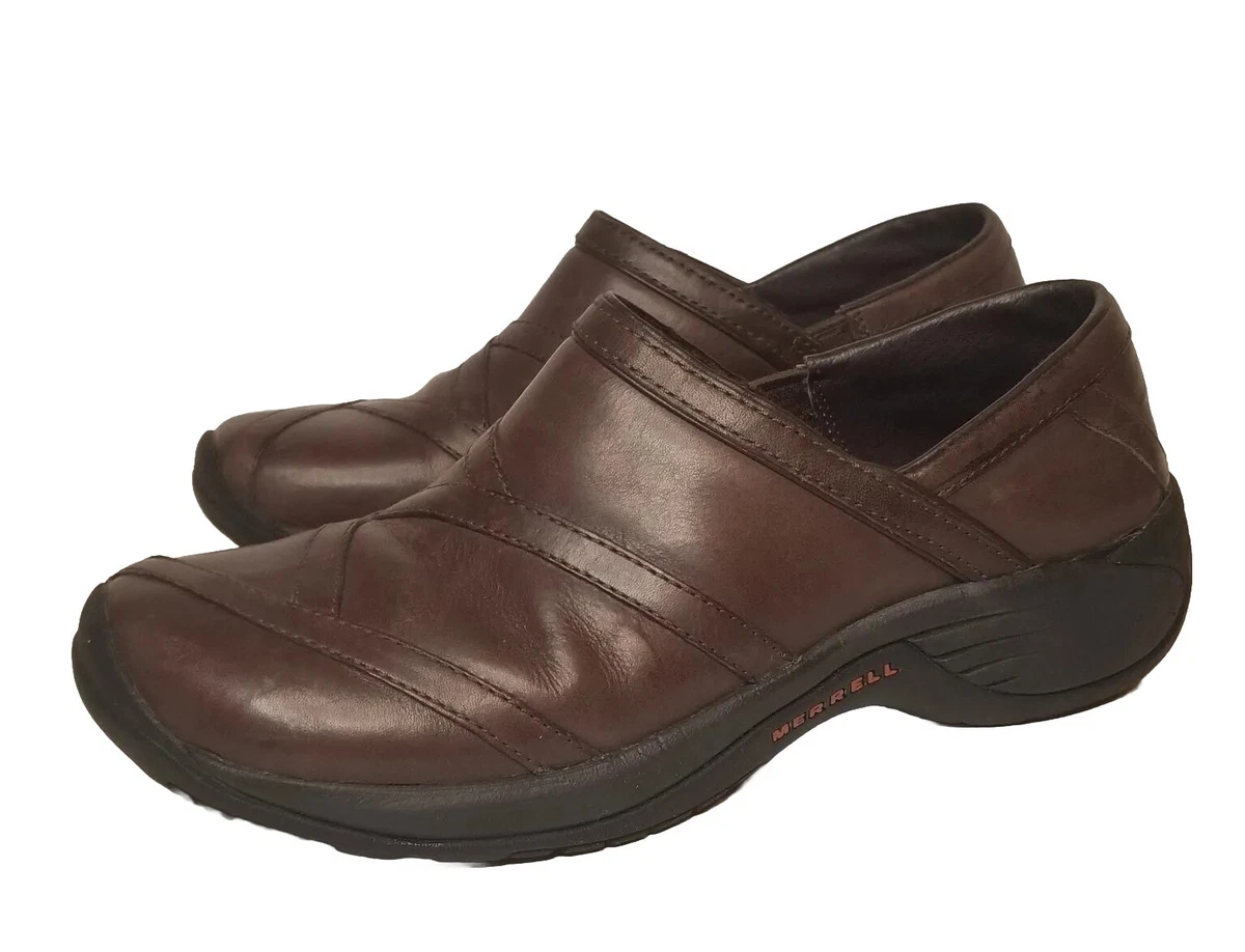 Merrell womens leather clogs hotsell