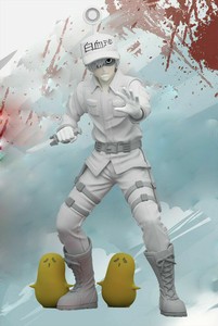 Anime Cells At Work White Blood Cell U 1146 Pvc Figure Toy New In Box Ebay Anime Cells At Work White Blood Cell U 1146 Pvc Figure Toy New In Box Ebay