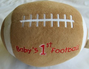 baby's first football soft toy