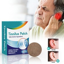 50 Stück Tinnitus Behandlung Pflaster Verhindern von Hörverlust Ohr Linderung