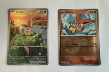 Pokemon TCG - Victini SVP 208 Promo & Victini 012/086 Pokeball Holo - Black Bolt