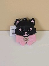 Bath Body Works 2025 Halloween Light Up Black Cat Pink Bow Pocketbac NEW