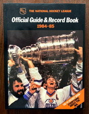 NHL OFFICIAL GUIDE & RECORD BOOK 1984-85
