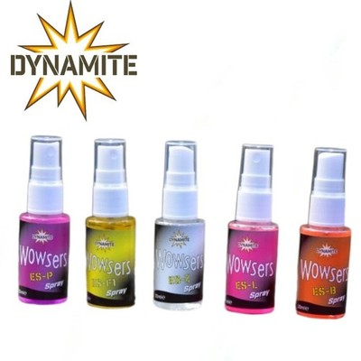 Dynamite Baits Wowsers Bait Spray 30ml Fishing Booster Spray Attractant Spray
