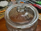 Planters Peanuts Embossed Barrel Jar Running Mr Peanut Store Display Vintage — photo 4