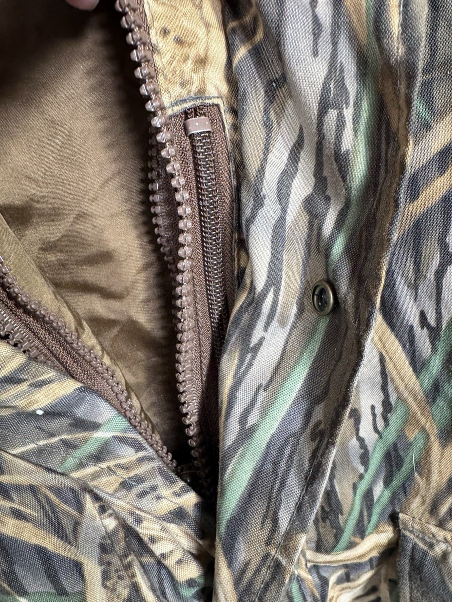 Columbia Hunting Jacket Mens L Mossy Oak Shadow Grass Camo Duck