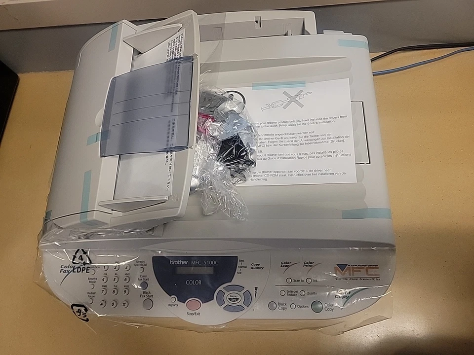 Brother MFC-5100C Color Printer Fax 5-in-1 New Multifunction Scanner Copier - Image 2 of 4