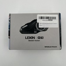 LEXIN G1 Motorcycle Bluetooth Headset, Helmet Speakers Single pack