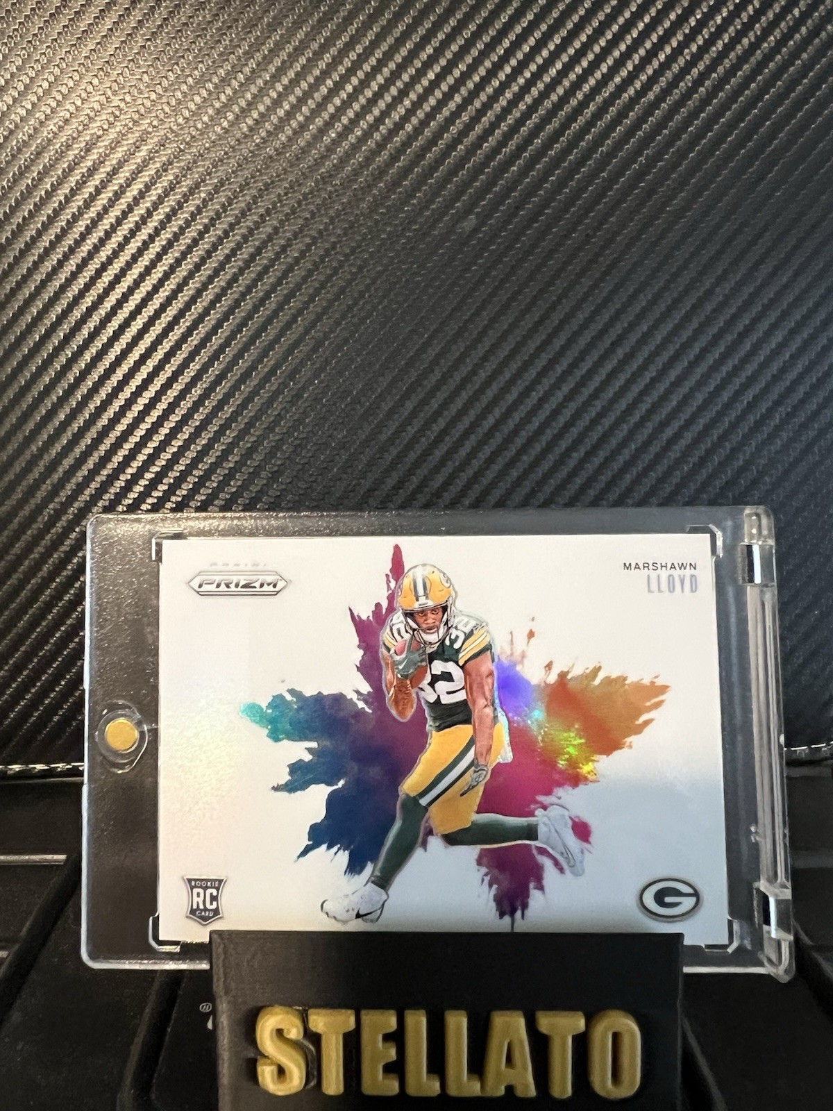 2024 Panini Prizm Marshawn Lloyd Colorblast RC Case Hit Packers