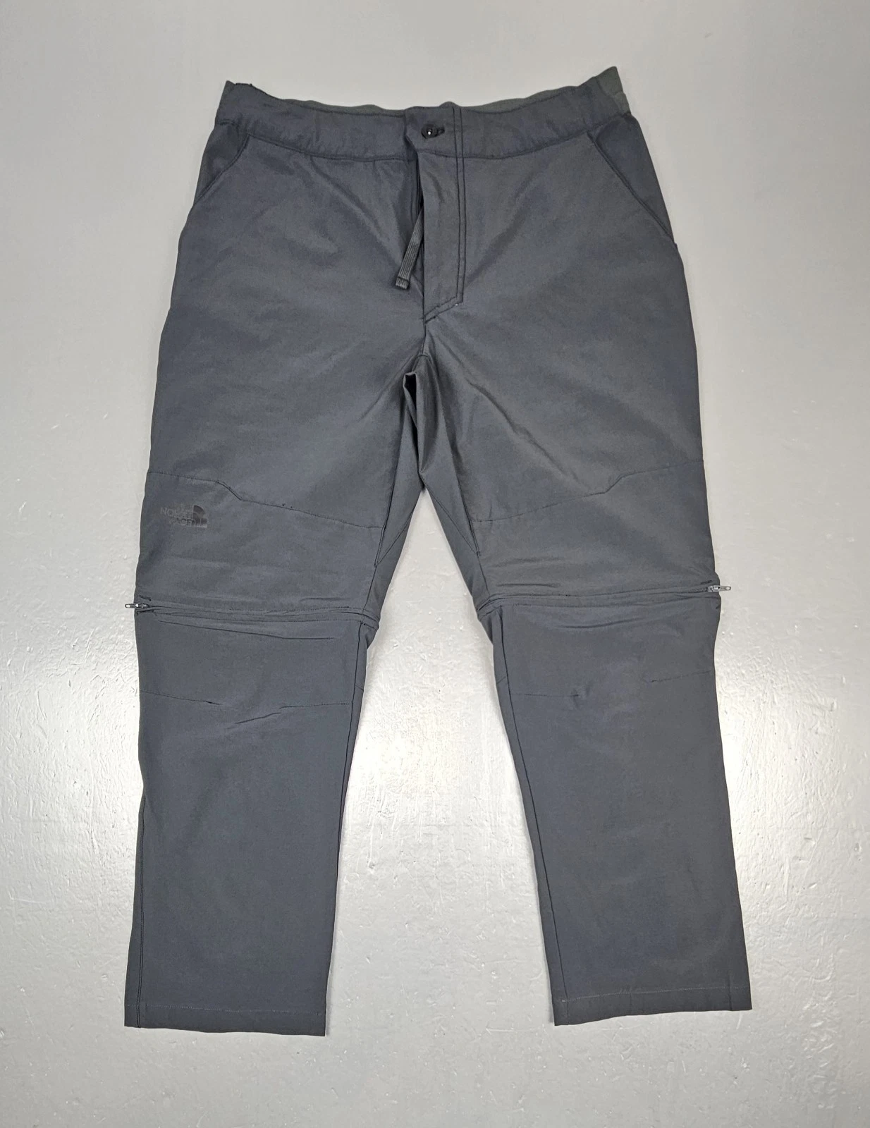 The North Face Pants Mens Large 32x32 Pro Convertible Gray Cargo Hiking Outdoor