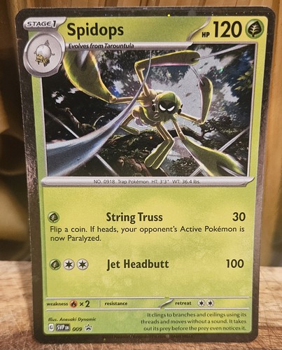 Spidops 009 SV: Scarlet & Violet Promo Cards Holo Pokemon TCG