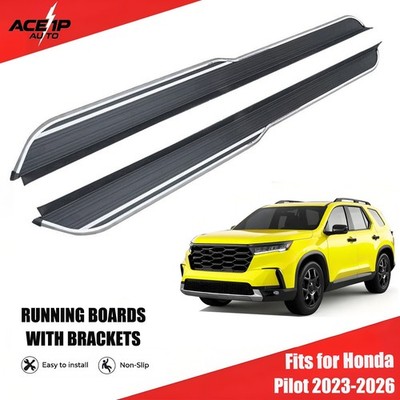 Fixed Running Boards Side Steps Pedals Fits for Honda Pilot 2023 2024 2025 2026