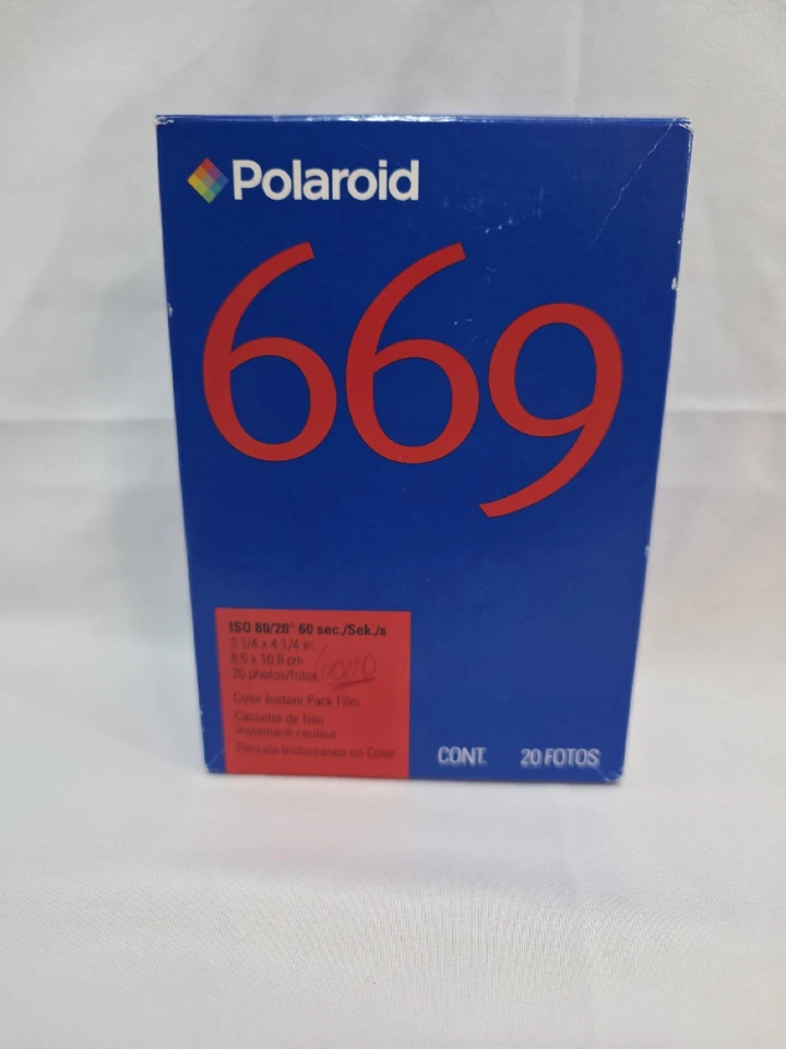 Polaroid 669 Film 4pk Lot Brand New Sealed Expired Apr 06 Jul 03 Oct 98 Jan 99 - Image 3 of 4