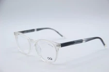 NEW OGI HERITAGE 7170/381 CLEAR GREY HORN AUTHENTIC FRAMES EYEGLASSES 49-19
