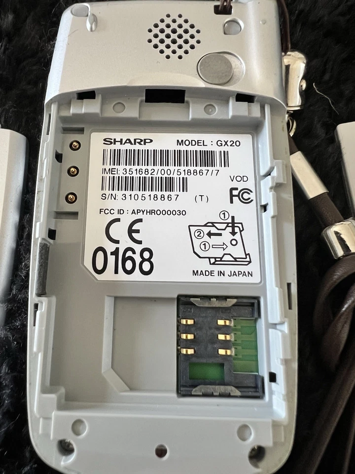 CELLULARE SHARP GX 20 PERFETTAMENTE FUNZIONANTE - Immagine 3 di 4