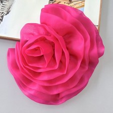 1X Layered 3D Organza Flower Applique DIY Sewing Patch Corsage Accessories Decor