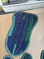 Travel Boots. Full Set Of 4. Cob. Navy And Green