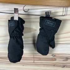 Dakine Brat Mitt Gloves Toddler Medium 2-3 Snow Winter Black Clam