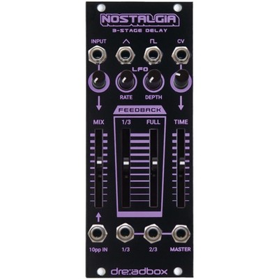 Dreadbox Nostalgia Black Light - Effekt Modular Synthesizer