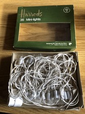 Vintage HARRODS 35 Mini-lights Pifco No. 1235