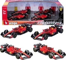 Bburago Confezione Regalo 4 Modellini F1 Ferrari SF-23-4 1:43 Licenza Ferrari 3+