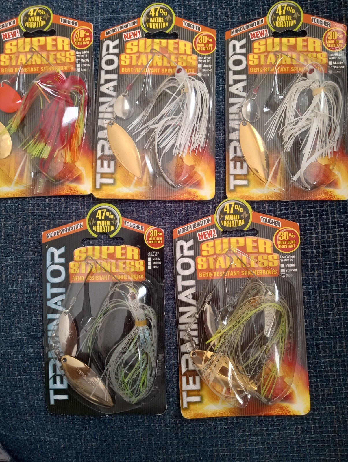 terminator spinnerbait lot of 5 old stock - Image 2