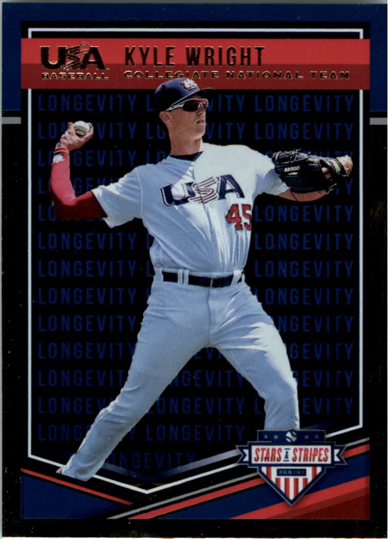2018 USA Baseball Stars and Stripes Longevity Parallel #72 Kyle Wright - BB