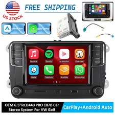 Rear Usb Noname Radio Carplay Android Auto Rcd360pro 3 Rcd440 330 For Pq Vw Golf
