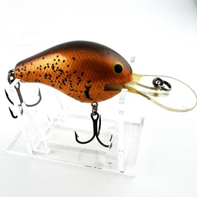 Vintage Bagley Diving B DB2 Brown Crawdad Belly Stamp USA Balsa Lure Original OG
