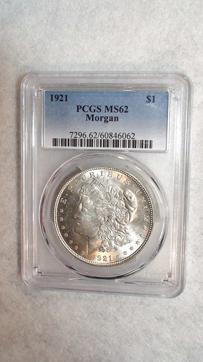 MS 62 Graded 1921 Year Morgan US Dollars (1878-1921) for sale | eBay