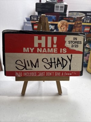 Eminem ''Hi! My Name Is Slim Shady'' 1999 Promo VHS V-Lite RARE NEW DJ JAZZY JOYCE