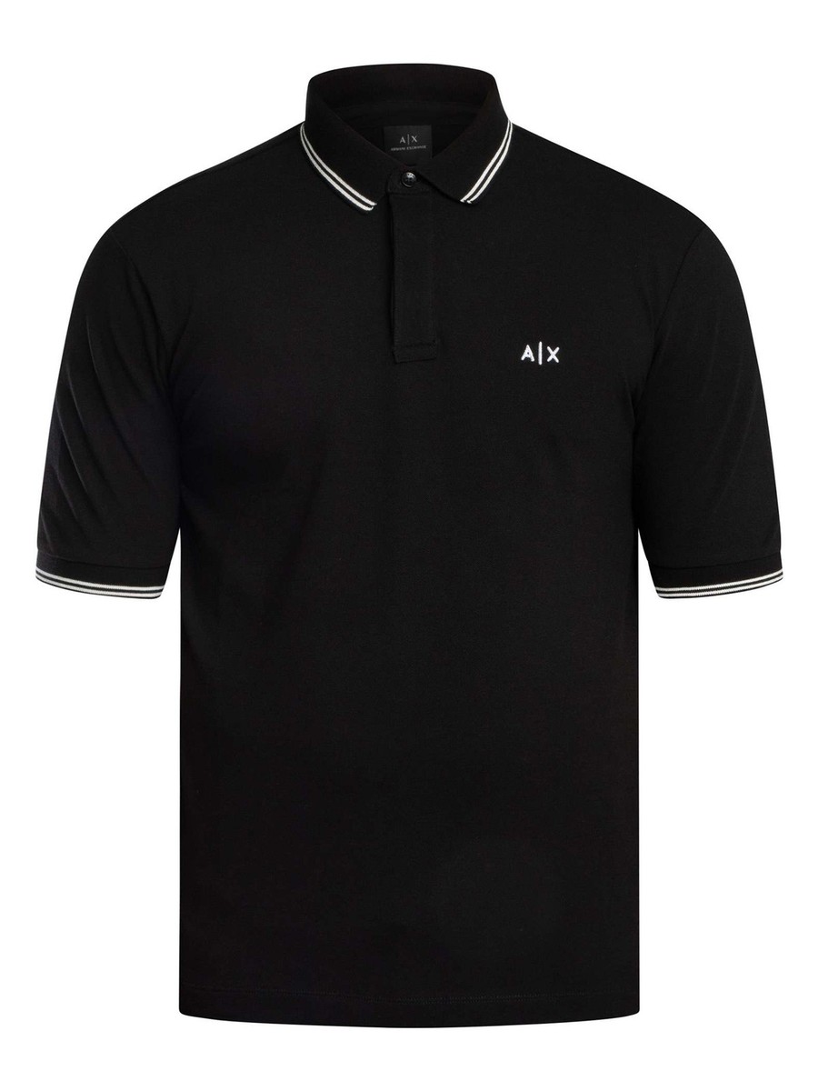 トップス ARMANI EXCHANGE polo black Men's Polo Shirts: long and short sleeves | Armani Exchange