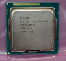 INTEL QUAD CORE XEON CPU E3-1240V2 1240 V2 3.4Ghz SR0P5 LGA 1155 