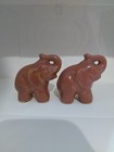 vintage rosemeade pottery elephant salt  & pepper shakers no.dak. North Dakota — photo 5