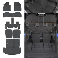Floor Mats Compatible with 2020-2025 Kia Floor Mats Trunk Mat 2nd Backrest Mat