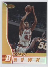 1996-97 Bowman's Best Refractor PJ Brown #12 0j0