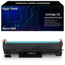 1PK High Yield 125 Toner Cartridge fits Canon ImageClass LBP6030w LBP6000 MF3010
