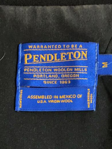 PENDLETON/Tailored Jacket/M/Wool/BLK - image 3
