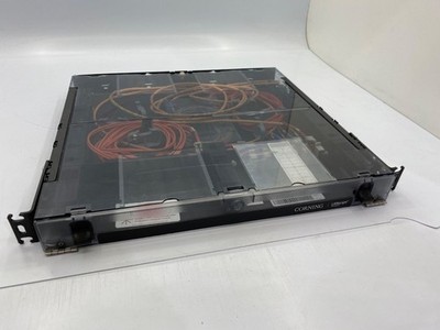 Corning Closet Connector Housing CCH-01U LANscape Fiber Panel Includes Cables
