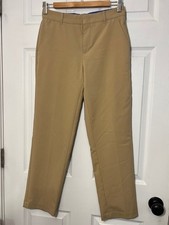 IZOD Stretch Dress Pants Boys Size 14 Regular Khaki/Tan Flat Front
