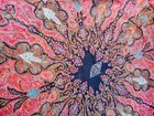 Paisley Kashmiri Antique Shawl Hand Embroidery Signed Wool Pieced Museum Ca 1850 — photo 7