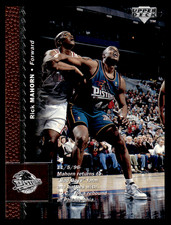 1996-97 Upper Deck Rick Mahorn #215 Detroit Pistons NBA