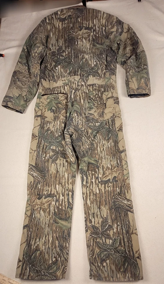 Liberty Coveralls Mens Large Tall Realtree Camo Lined Rugged Outdoor Gear Vtg - Image 3 of 4