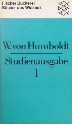W. von Humboldt Studienausgabe Bd. 1. (Nr. 6040) Müller-Vollmer, Kurt: