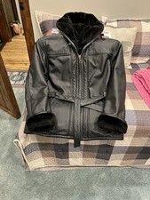 Wilson Womens Leather Jacket Size L 