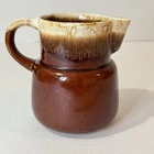 Vintage McCoy Pottery #132 Brown Drip Glaze Pitcher – USA Made