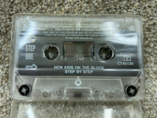 New Kids On The Block Cassette Tape Step By Step 1990 VINTAGE - NO INSERT